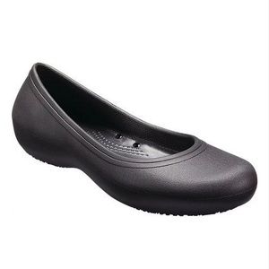 Crocs at Work Women's Slip Resistant Flat Work Shoes size 10W